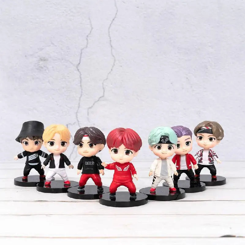 BTS Members Cute Figure Collection