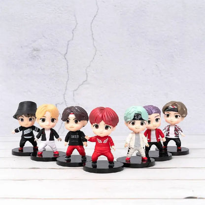 BTS Members Cute Figure Collection
