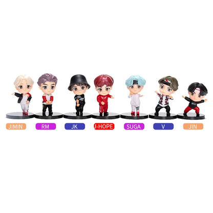 BTS Members Cute Figure Collection