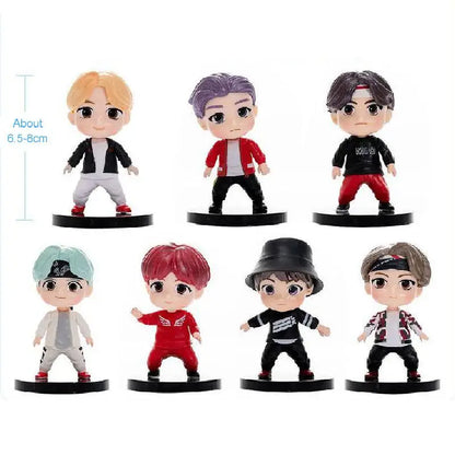 BTS Members Cute Figure Collection
