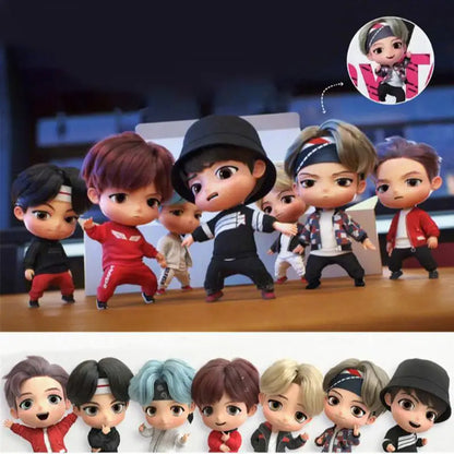 BTS Members Cute Figure Collection