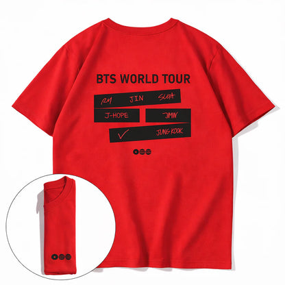 ARIRANG ‘BTS World Tour’ Cotton T-Shirt (MULTIPLE OPTIONS) ⭐️