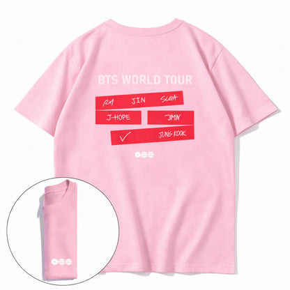ARIRANG ‘BTS World Tour’ Cotton T-Shirt (MULTIPLE OPTIONS) ⭐️