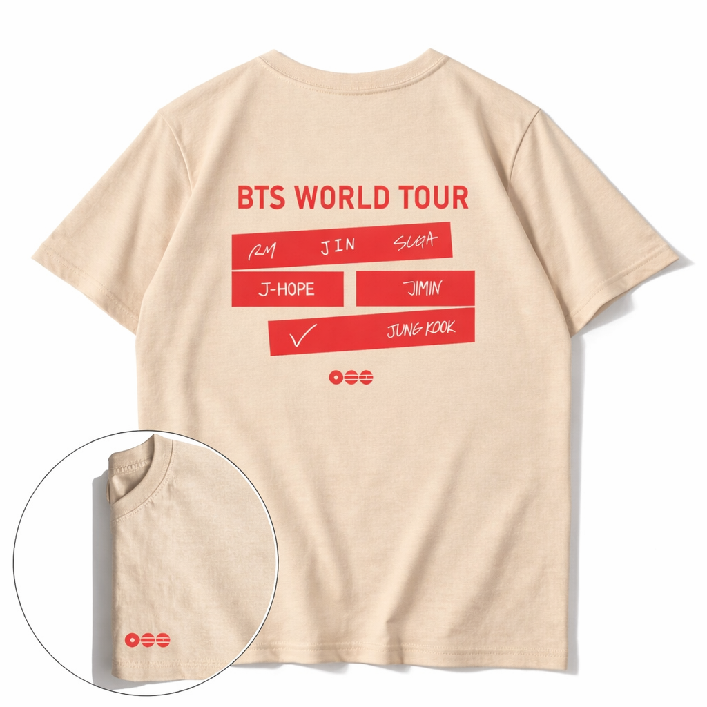 ARIRANG ‘BTS World Tour’ Cotton T-Shirt (MULTIPLE OPTIONS) ⭐️