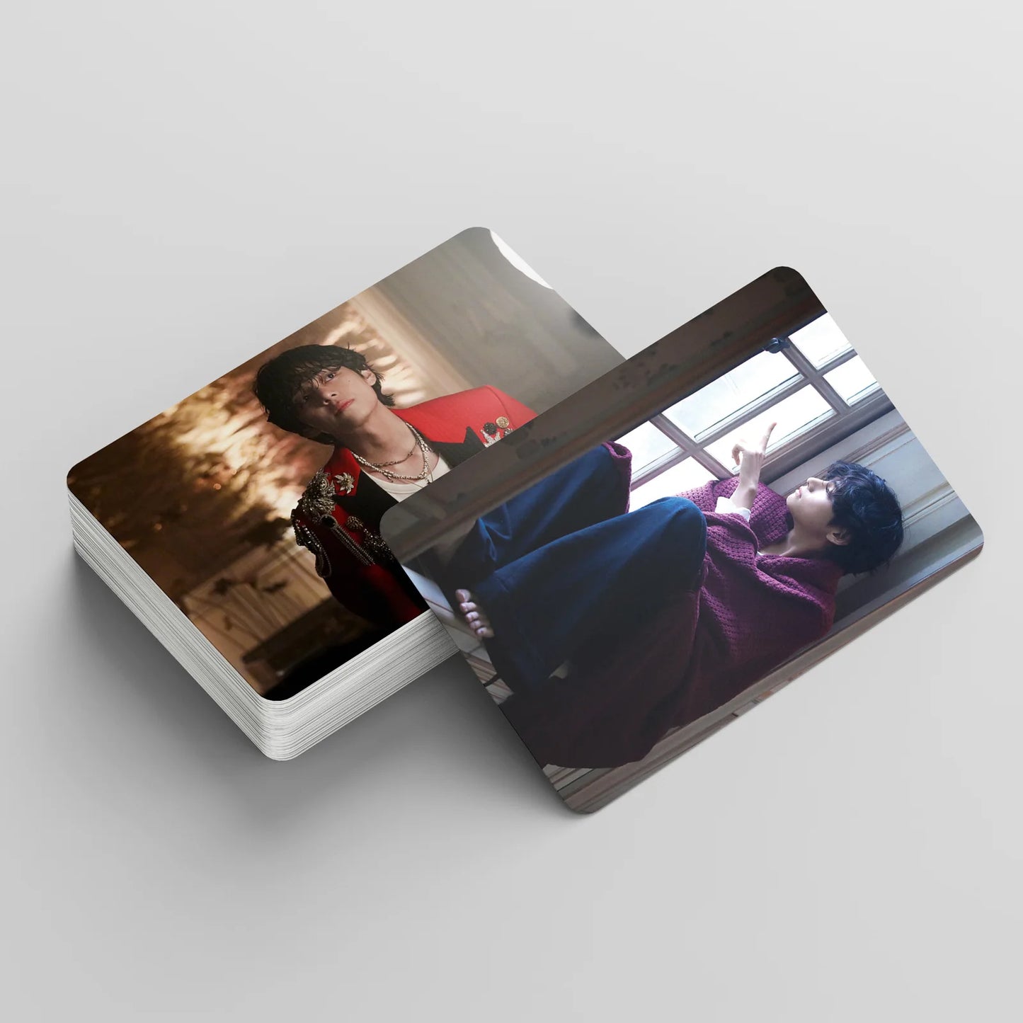 V 55Pcs/Set WINTER AHEAD PhotoCards