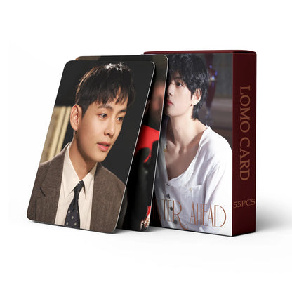 V 55Pcs/Set WINTER AHEAD PhotoCards