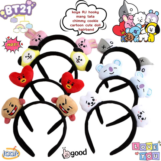 BT21 Character Head-Bands
